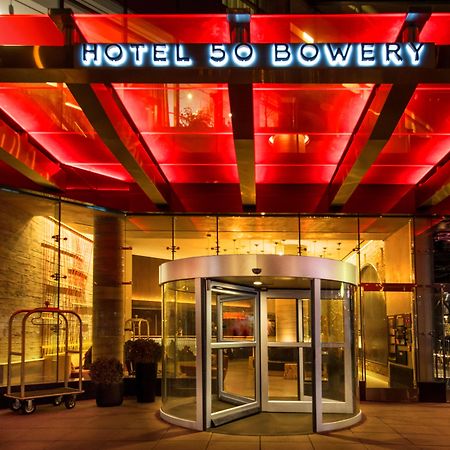 Hotel 50 Bowery, Part Of Jdv By Hyatt Nova Iorque Exterior foto